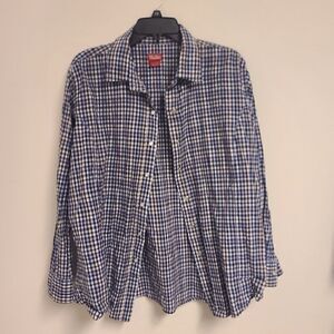 Walls authentic ranch wear pearl snap button down long sleeve shirt size 2XL